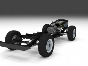 full land rover defender 110 hard top 3D Model