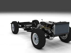full land rover defender 110 hard top 3D Model
