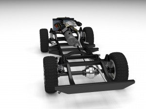 full land rover defender 110 hard top 3D Model