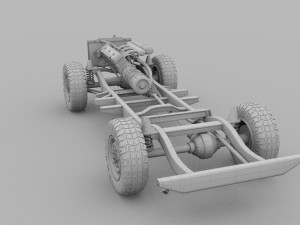 full land rover defender 110 hard top 3D Model