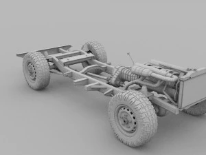 full land rover defender 110 hard top 3D Model