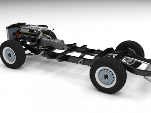 full land rover defender 110 pick up 3D 모델