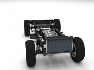 full land rover defender 110 pick up 3D 모델