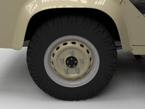 full land rover defender 110 station wagon 3D Model