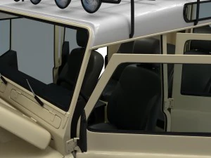 full land rover defender 110 station wagon 3D Model