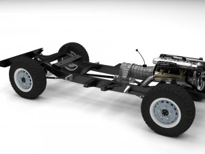 full land rover defender 110 station wagon 3D Model