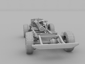 full land rover defender 110 station wagon 3D Model