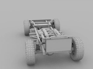 full land rover defender 110 station wagon 3D Model