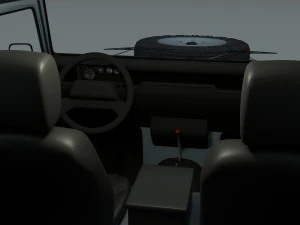 full land rover defender 110 utility station wagon 3D Model