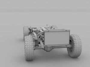 full land rover defender 110 utility station wagon 3D Model