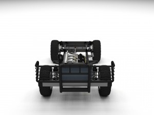 full land rover defender 90 hard top 3D मॉडल