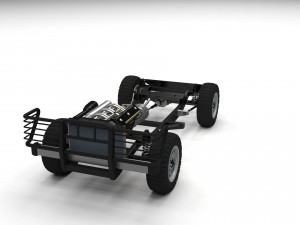 full land rover defender 90 hard top 3D मॉडल