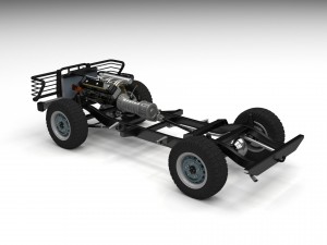 full land rover defender 90 hard top 3D मॉडल