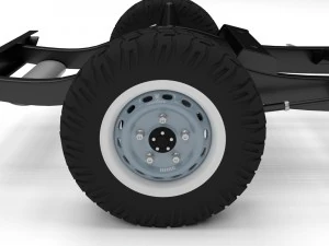 full land rover defender 90 pick up 3D Model