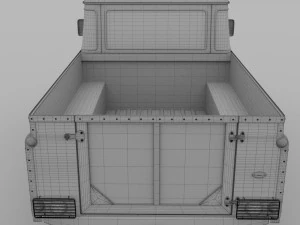 land rover defender 110 pick up 3D Model