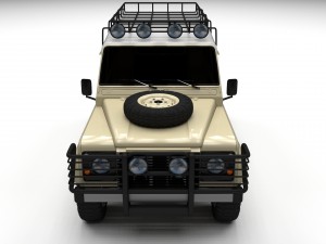 land rover defender 110 station wagon Modèle 3D