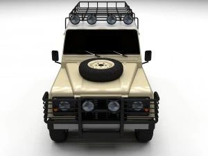 land rover defender 110 station wagon 3D Model
