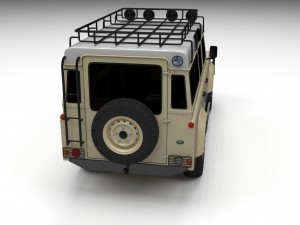 land rover defender 110 station wagon Modèle 3D
