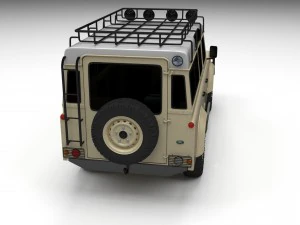 land rover defender 110 station wagon 3D Model