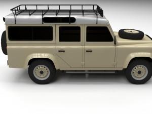 land rover defender 110 station wagon Modèle 3D