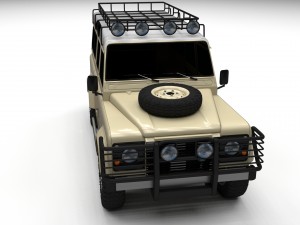 land rover defender 110 station wagon Modèle 3D