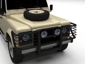 land rover defender 110 station wagon Modèle 3D