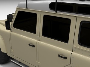 land rover defender 110 station wagon Modèle 3D