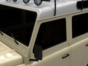 land rover defender 110 station wagon 3D Model