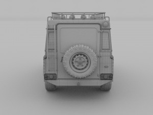 land rover defender 110 station wagon Modèle 3D