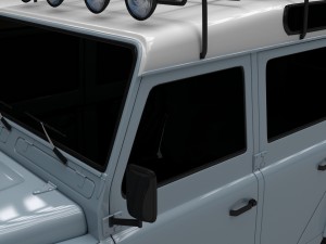 land rover defender 110 utility station wagon Model 3D