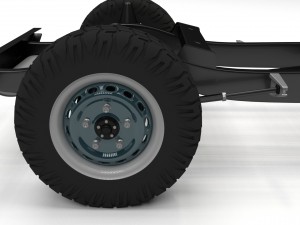 full suv chassis Model 3D