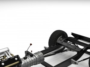 full suv chassis Model 3D
