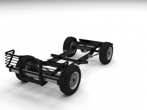 suv chassis 3D Модель