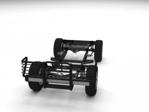 suv chassis 3D Model