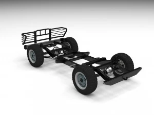 suv chassis 3D Model