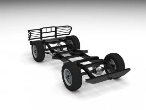 suv chassis 3D Model