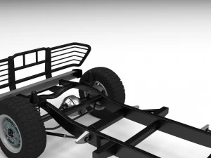 suv chassis 3D Model