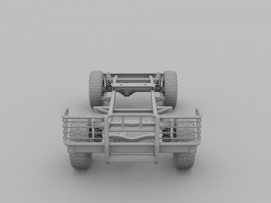 suv chassis 3D मॉडल