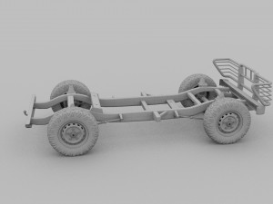 suv chassis 3D मॉडल