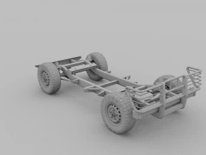 suv chassis 3D Model
