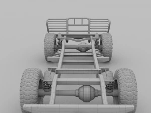 suv chassis 3D Model