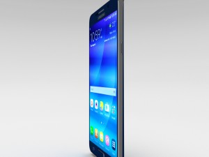 samsung galaxy note 5 black sapphire 3D 模型