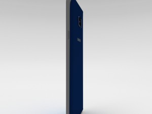 samsung galaxy note 5 black sapphire 3D 模型