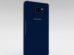 samsung galaxy note 5 black sapphire 3D 模型