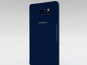 samsung galaxy note 5 black sapphire 3D 模型