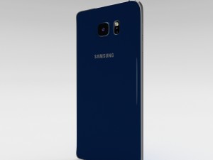 samsung galaxy note 5 black sapphire 3D 模型