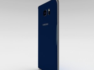 samsung galaxy note 5 black sapphire 3D 模型