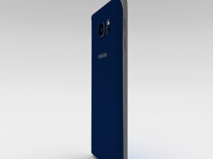 samsung galaxy note 5 black sapphire 3D 模型