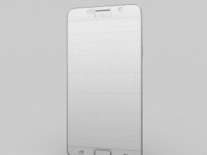 samsung galaxy note 5 black sapphire 3D 模型
