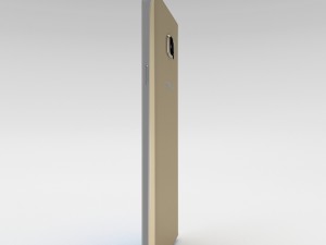 samsung galaxy note 5 gold platinum 3D 模型